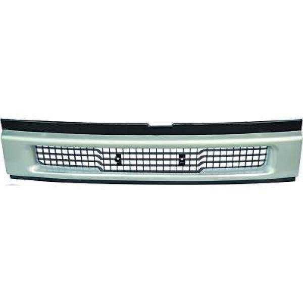 GRILLE AVANT IVECO DAILY. 00 06       SCHWARZ SILBER