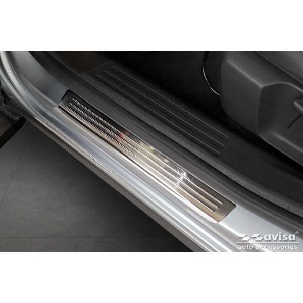 Seuil de porte pour CITROEN C4 III 2020 - silver satiné | avisa | S...