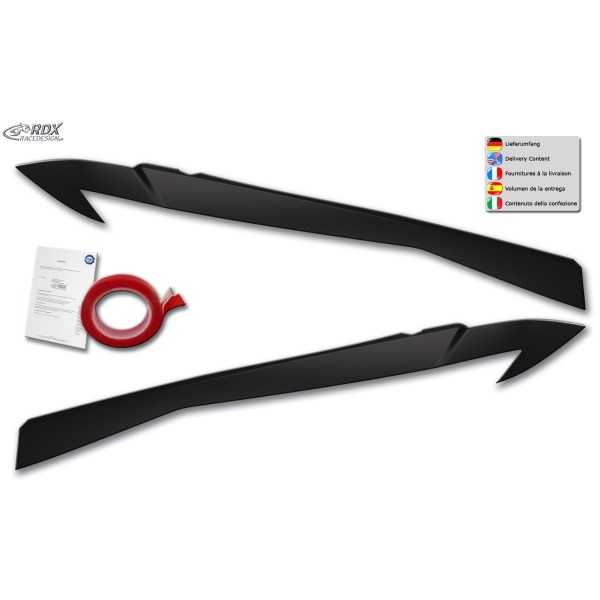 Spoilers de phares sur mesure pour BMW X5 F15 2013-2018 (ABS)