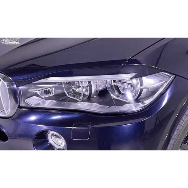 Spoilers de phares sur mesure pour BMW X5 F15 2013-2018 (ABS) | RDX...